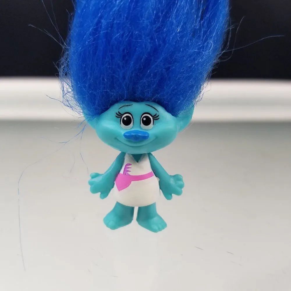Mini Hasbro Troll Figure Doll Poppy Poppie DreamWorks 2015 Collectible Toy